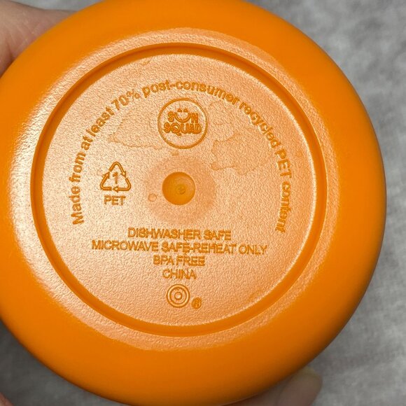 4 Multicolor Sun Squad Small Drinkware Tumblers 8oz Cups Recycled Material - Picture 3 of 9